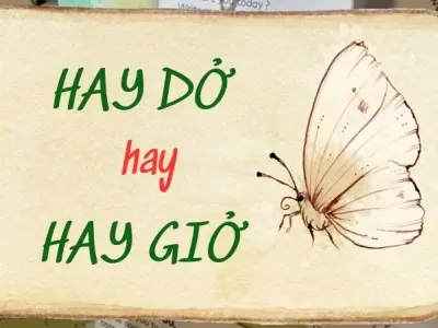 Hay dở hay hay giở đúng chính tả gây tranh cãi ngôn ngữ