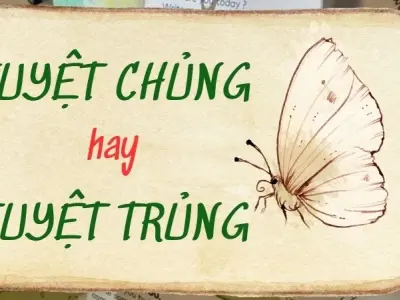 Tuyệt chủng hay tiệt chủng đúng chính tả? Sai là quê