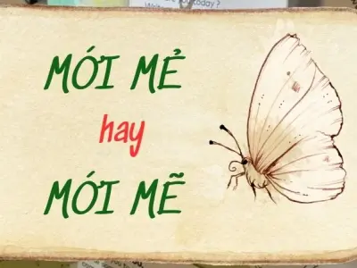 Mới mẻ hay mới mẽ đúng chính tả? Bí mật ngôn ngữ Việt