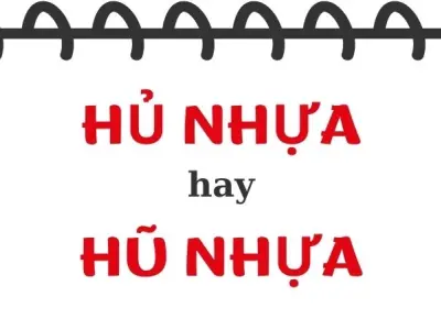 Hủ nhựa hay hũ nhựa đúng chính tả? Nhiều người nhầm