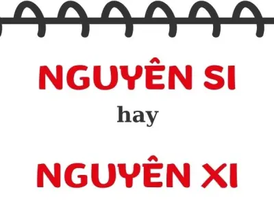 Nguyên xi hay nguyên si đúng chính tả? Những điểm cần lưu ý