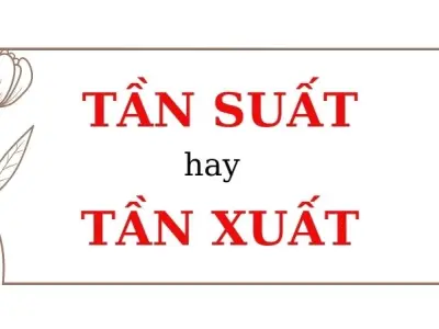 Tần suất hay tần xuất đúng chính tả? Nhiều người đang sai
