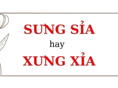 Sưng sỉa hay xưng xỉa đúng chính tả trong văn học đời sống