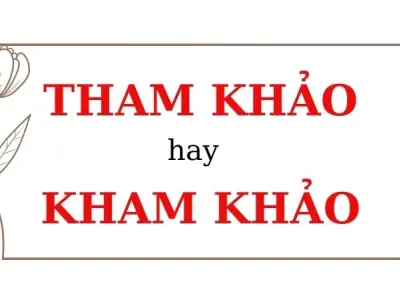 Tham khảo hay kham khảo đúng chính tả? Câu trả lời gây sốc