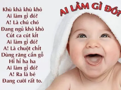 Ý nghĩa đồng dao Ai làm gì đó qua từng nhịp câu chữ