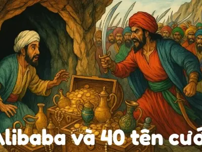Tóm tắt truyện cổ tích Alibaba và 40 tên cướp hấp dẫn