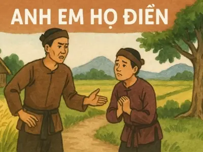 Tóm tắt truyện cổ tích Việt Nam - Anh em họ Điền hay nhất