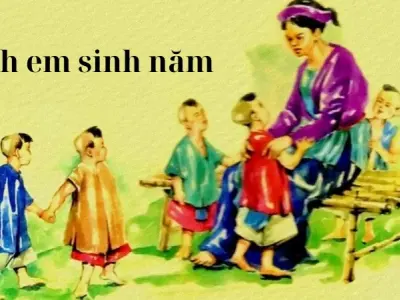 Tóm tắt truyện dân gian Anh em sinh năm ngắn gọn nhất