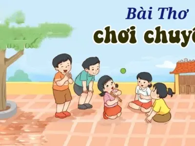 Bài thơ Chơi chuyền gợi nhớ trò chơi dân gian ngày xưa