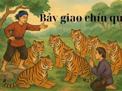 Tóm lược nội dung truyện cổ tích Bảy giao chín quỳ