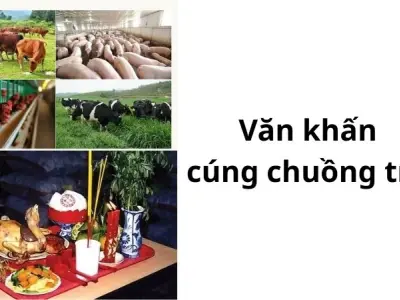 Hướng dẫn văn khấn cúng chuồng trại đúng phong tục
