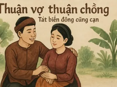 Những câu ca dao tục ngữ về tình nghĩa vợ chồng sâu sắc