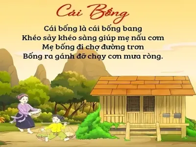 Lời bài đồng dao Cái bống là cái bống bang đầy đủ