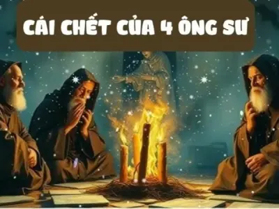Tóm tắt truyện Cái chết của bốn ông sư đầy đủ nhất