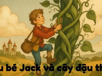 Tóm tắt Truyện cổ tích nước ngoài - Cậu bé Jack và cây đậu thần