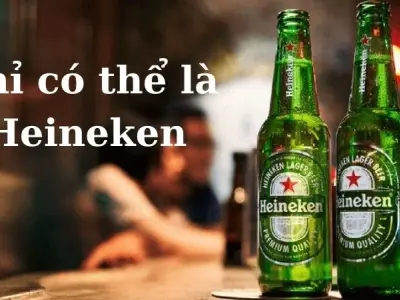 Giải mã sức hút slogan Heineken “Chỉ có thể là Heineken”