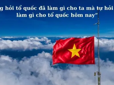 Ai là tác giả câu nói “Đừng hỏi tổ quốc đã làm gì cho ta mà tự hỏi ta đã làm gì cho tổ quốc hôm nay”