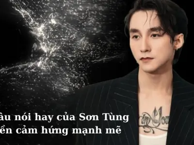 Tổng hợp câu nói hay của Sơn Tùng khiến giới trẻ bừng tỉnh