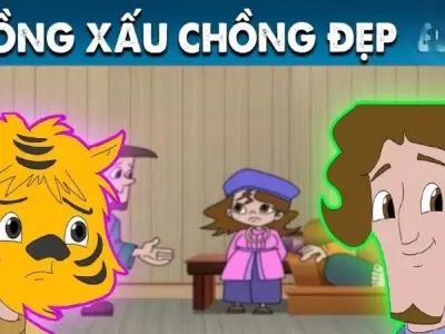 Tóm tắt truyện cổ tích Việt Nam Chồng xấu, chồng đẹp hay