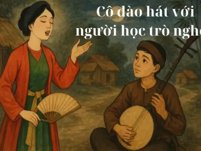 Tóm tắt truyện Cô đào hát và chàng học trò nghèo