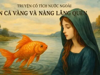 Tóm tắt Truyện cổ tích nước ngoài - Con cá vàng và nàng Lãng Quên
