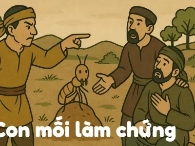 Tóm tắt Truyện dân gian - Con mối làm chứng đầy đủ nhất