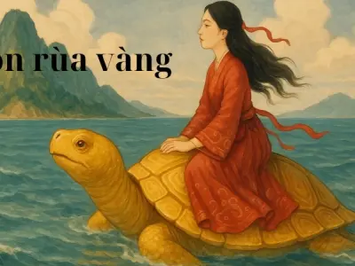 Tóm tắt ngắn gọn truyện cổ tích Việt Nam - Con Rùa Vàng