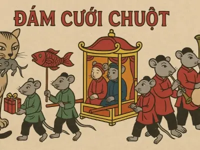 Tóm tắt Truyện dân gian - Đám cưới chuột ngắn gọn, dễ hiểu