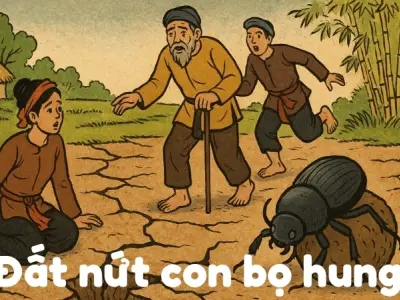 Tóm tắt Truyện dân gian - Đất nứt con bọ hung đầy đủ