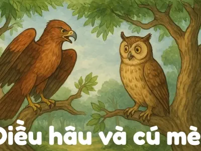 Tóm tắt Truyện ngụ ngôn - Diều hâu và cú mèo chi tiết nhất