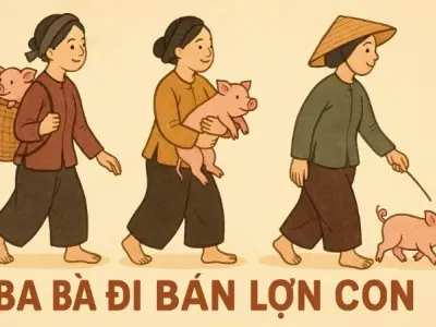 Lời bài đồng dao Ba bà đi bán lợn con đầy đủ và hay nhất
