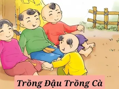 Tìm hiểu bài đồng dao Đồng dao trồng đậu trồng cà