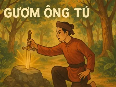 Tóm tắt truyện cổ tích Việt Nam – Gươm Ông Tú hay nhất