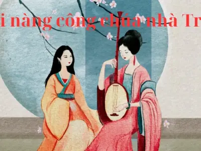 Tóm lược truyện dân gian Hai nàng công chúa nhà Trần