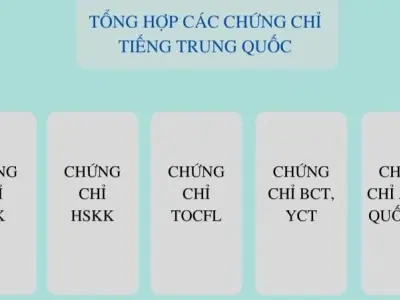 Tổng hợp chứng chỉ Tiếng Trung - Lựa chọn phù hợp nhất