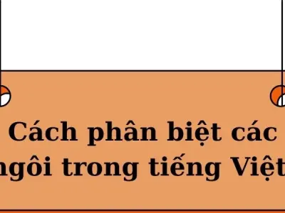 Cách phân biệt các ngôi trong tiếng Việt nhanh và chuẩn xác