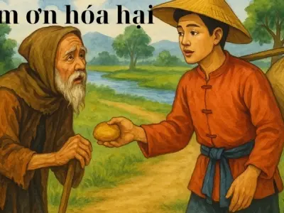 Tóm tắt truyện cổ tích Việt Nam - Làm ơn hóa hại hay nhất