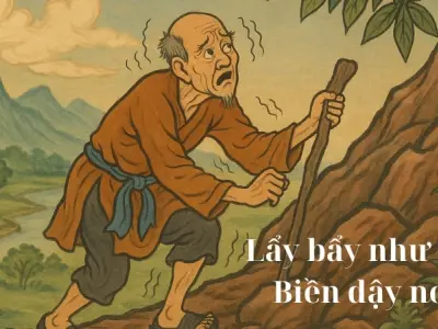 Tóm tắt truyện Lẩy bẩy như Cao Biền dậy non chi tiết