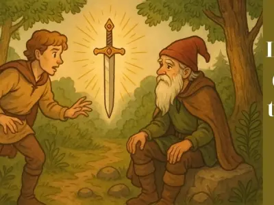 Tóm tắt truyện cổ tích Việt Nam - Lưỡi dao thần hay nhất