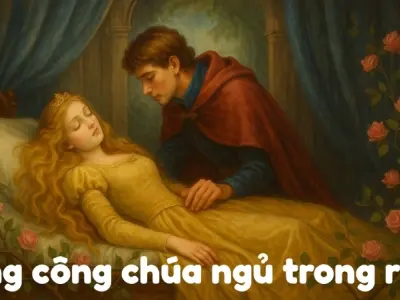 Tóm tắt truyện cổ tích nước ngoài - Nàng công chúa ngủ rừng