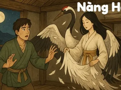 Tóm tắt Truyện cổ tích nước ngoài - Nàng Hạc viết lại hay nhất