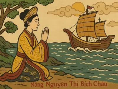 Tóm tắt Truyện dân gian - Nàng Nguyễn Thị Bích Châu hay nhất