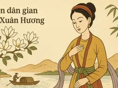 Tóm tắt Truyện dân gian - Nàng Xuân Hương hay nhất