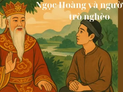 Tóm tắt ngắn gọn truyện Ngọc Hoàng và người học trò nghèo