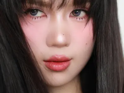 Gái xinh cười bùng nổ rạng rỡ qua bộ ảnh nghệ thuật mới