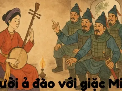 Tóm tắt Truyện dân gian - Người ả đào với giặc Minh hay nhất