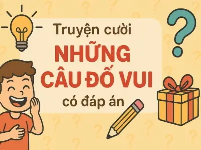 Tóm tắt Truyện cười - Những câu đố vui có đáp án phần 1 ngắn gọn