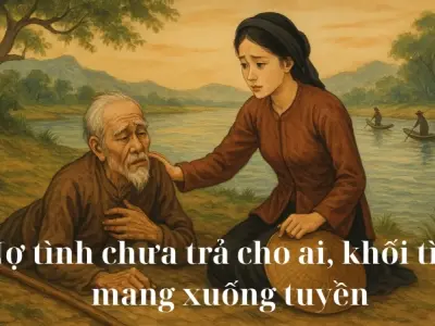 Tóm tắt truyện cổ tích Việt Nam - Nợ tình chưa trả cho ai