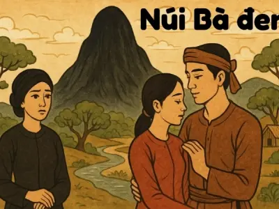 Tóm tắt Truyện dân gian - Núi Bà Đen hay nhất hiện nay