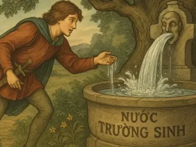 Tóm tắt Truyện cổ tích nước ngoài - Nước trường sinh